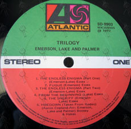 Emerson lake and palmer trilogy rar